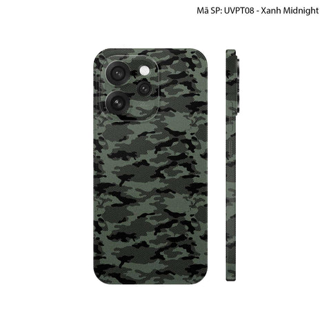 Dán Skin Oppo Reno15 Series Vân Nổi Camo Urban | UVPT08