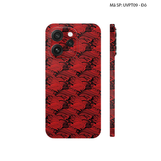 Dán Skin Oppo Reno15 Series Vân Nổi Pattern Wave | UVPT09