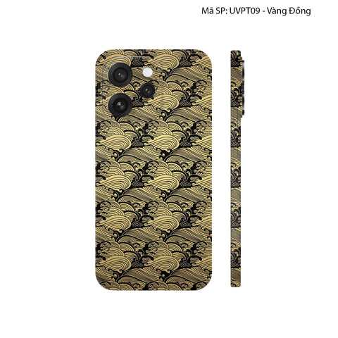 Dán Skin Oppo Reno15 Series Vân Nổi Pattern Wave | UVPT09