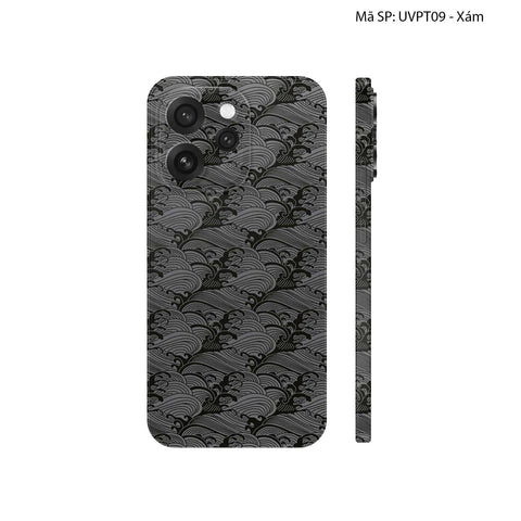 Dán Skin Oppo Reno15 Series Vân Nổi Pattern Wave | UVPT09
