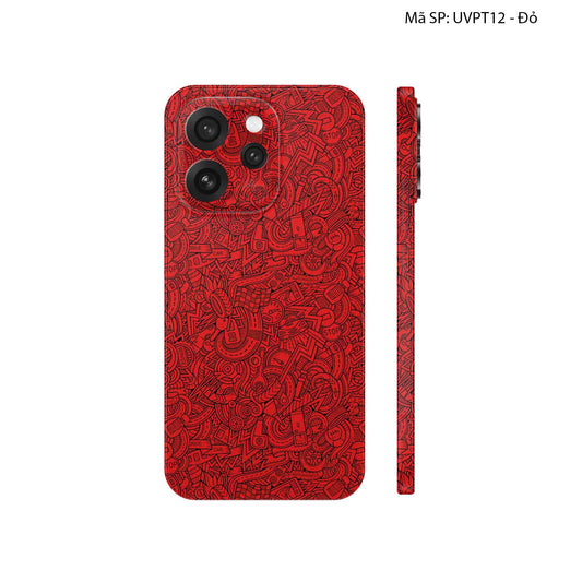 Dán Skin Oppo Reno15 Series Vân Nổi Pattern Cartoon | UVPT12