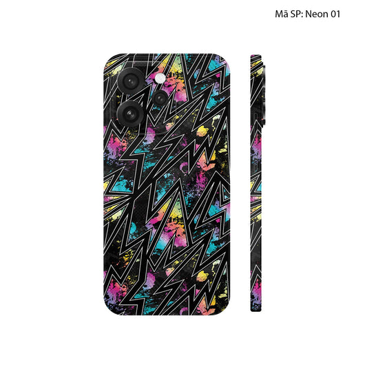 Dán Skin Oppo Reno15 Series Vân Nổi Neon | UVPT19