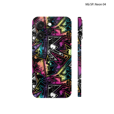 Dán Skin Oppo Reno15 Series Vân Nổi Neon | UVPT19