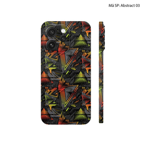 Dán Skin Oppo Reno15 Series Vân Nổi Abstract | UVPT21