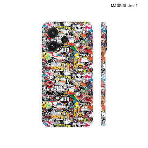 Dán Skin Oppo Reno15 Series Vân Nổi Sticker | UVPT22
