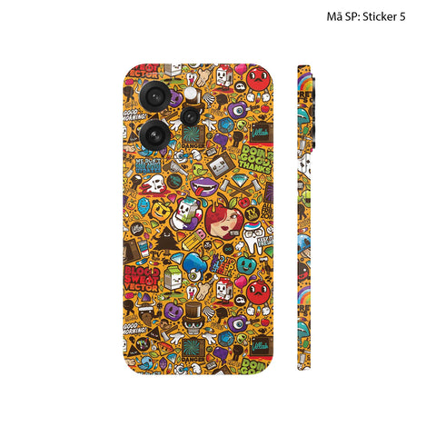 Dán Skin Oppo Reno15 Series Vân Nổi Sticker | UVPT22