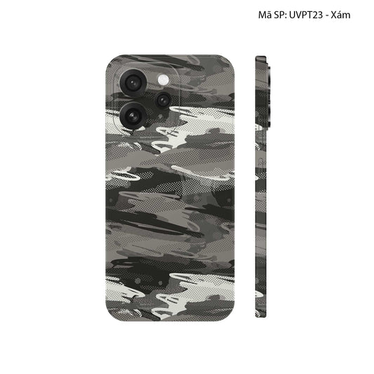 Dán Skin Oppo Reno15 Series Vân Nổi Camo SEAMLESS | UVPT23