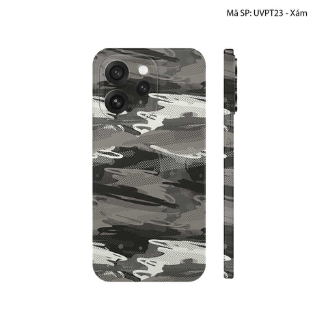 Dán Skin Oppo Reno15 Series Vân Nổi Camo SEAMLESS | UVPT23