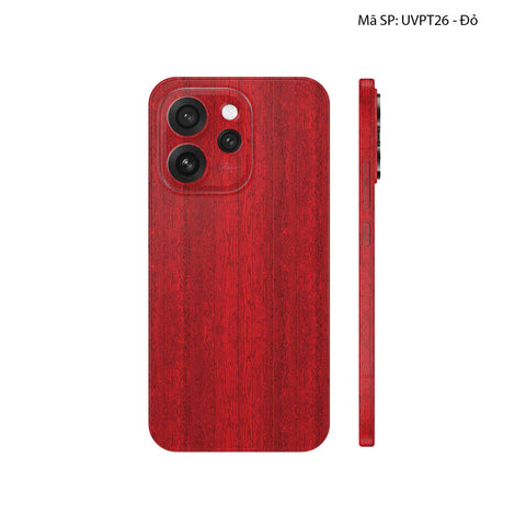 Dán Skin Oppo Reno15 Series Vân Nổi Pattern WOOD | UVPT26