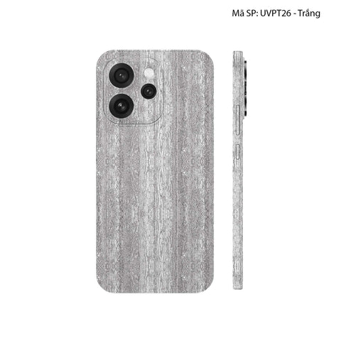 Dán Skin Oppo Reno15 Series Vân Nổi Pattern WOOD | UVPT26