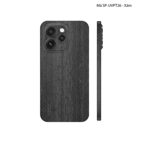 Dán Skin Oppo Reno15 Series Vân Nổi Pattern WOOD | UVPT26