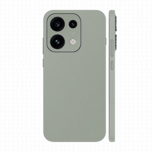 Dán Skin Oppo Reno16 Series Đổi Màu Xanh Rêu Xám | SKM-MT11