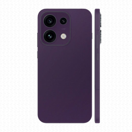 Dán Skin Oppo Reno16 Series Đổi Màu Tím Metallic | SKM-MT13