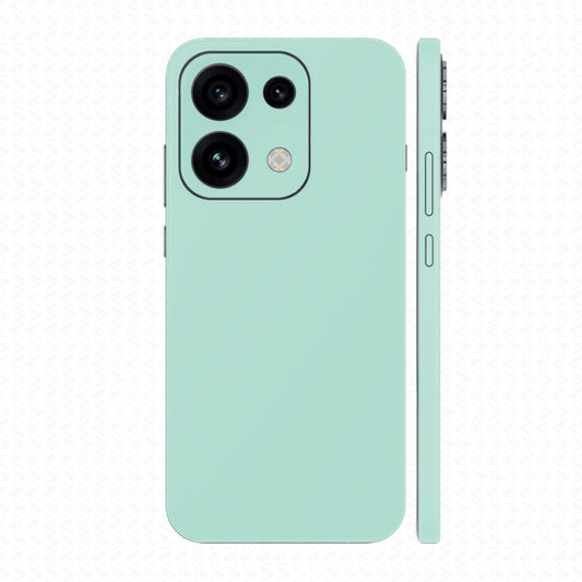 Dán Skin Oppo Reno16 Series Đổi Màu Xanh Mint | VN18
