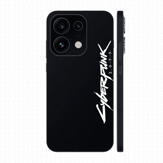 Dán Skin Oppo Reno16 | Pro | F In Hình Cyberpunk Đen Trắng 05