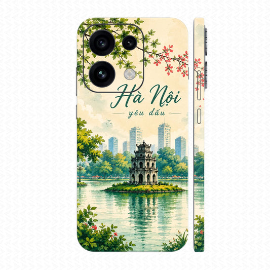 Dán Skin Oppo Reno16 Series In Hình Local Việt Nam | Hà Nội 01