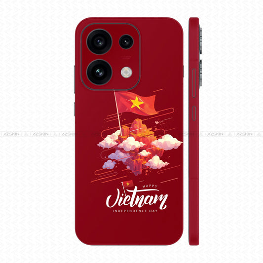 Dán Skin Oppo Reno16 | Pro | F In Hình Mây Núi Việt Nam