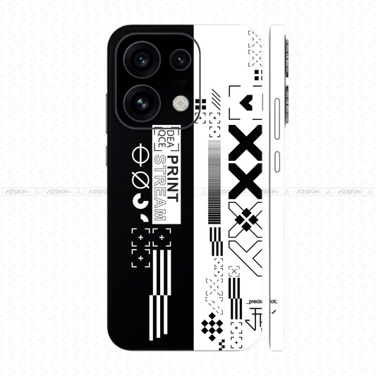 Dán Skin Oppo Reno16 | Pro | F In Hình SVG Mobile 02
