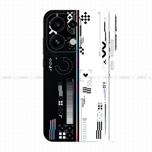 Dán Skin Oppo Reno16 | Pro | F In Hình SVG Mobile 03
