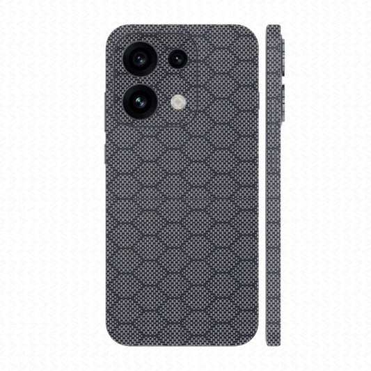 Dán Skin Oppo Reno16 Series Vân Carbon Fiber Xám | SKM-CA08
