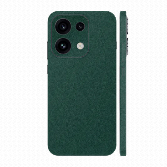 Miếng Dán Da Oppo Reno16 | Pro | F Vân Mil Xanh Rêu