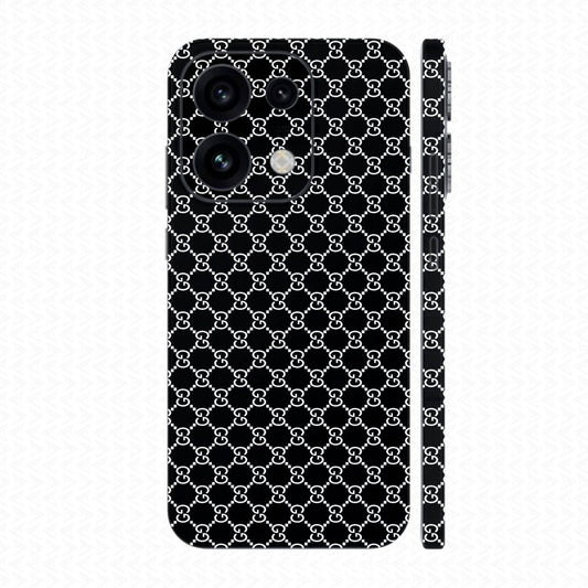 Dán Skin Oppo Reno16 Series Vân Nổi Gucci | UVPT03