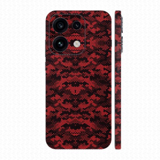 Dán Skin Oppo Reno16 Series Vân Nổi Mamba | UVPT05
