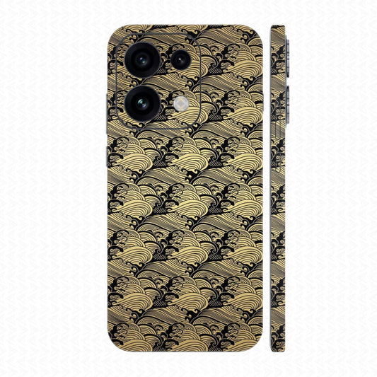 Dán Skin Oppo Reno16 Series Vân Nổi Pattern Wave | UVPT09