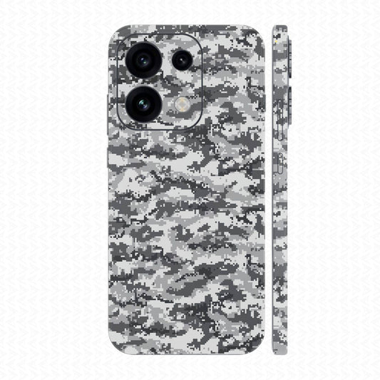 Dán Skin Oppo Reno16 Series Vân Nổi Camo Digital | UVPT11
