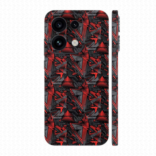 Dán Skin Oppo Reno16 Series Vân Nổi Abstract | UVPT21