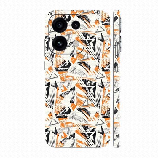 Dán Skin Oppo Reno16 Series Vân Nổi Abstract | UVPT21