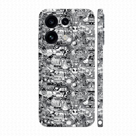 Dán Skin Oppo Reno16 Series Vân Nổi Sticker | UVPT22