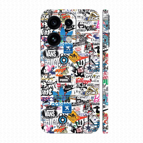Dán Skin Oppo Reno16 Series Vân Nổi Sticker | UVPT22