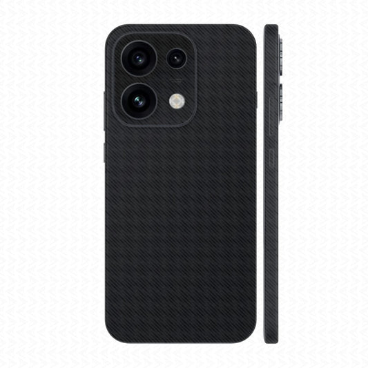 Dán Skin Oppo Reno16 Series Vân Nổi Pattern Black | UVPT28