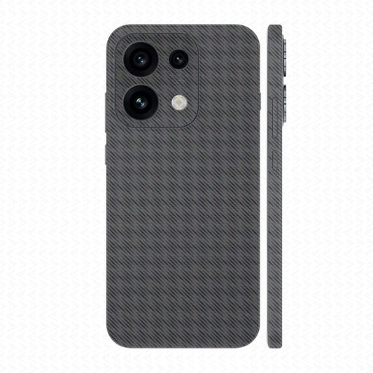 Dán Skin Oppo Reno16 Series Vân Nổi Pattern Grey | UVPT29
