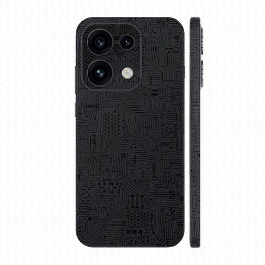 Dán Skin Oppo Reno16 Series Vân Nổi Vi Mạch | UVPT01