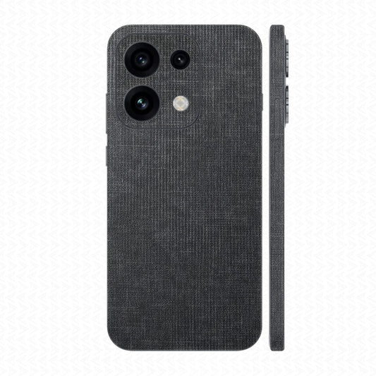 Miếng Dán Da Oppo Reno16 | Pro | F Vân Vải Xám