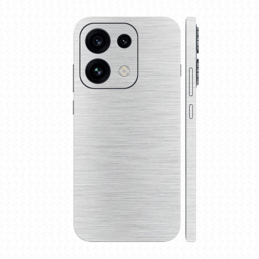 Dán Skin Oppo Reno16 Series Vân Xước Titan Bạc | SKM-TT02