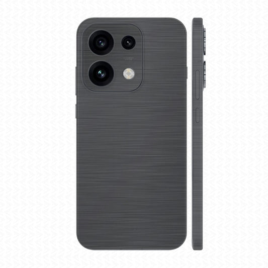 Dán Skin Oppo Reno16 Series Vân Xước Titan Đen Xám | SKM-TT03