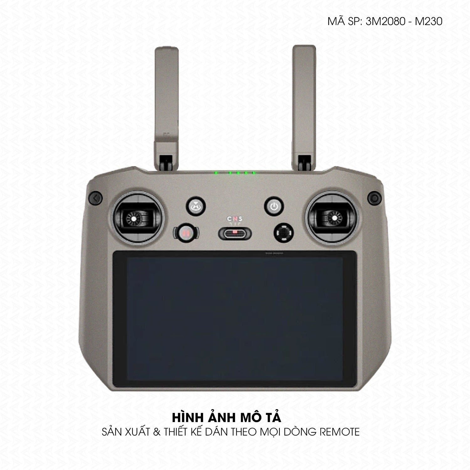 Dán Skin 3M Đổi Màu Remote (Điều Khiển) Titan | 3M2080-M230