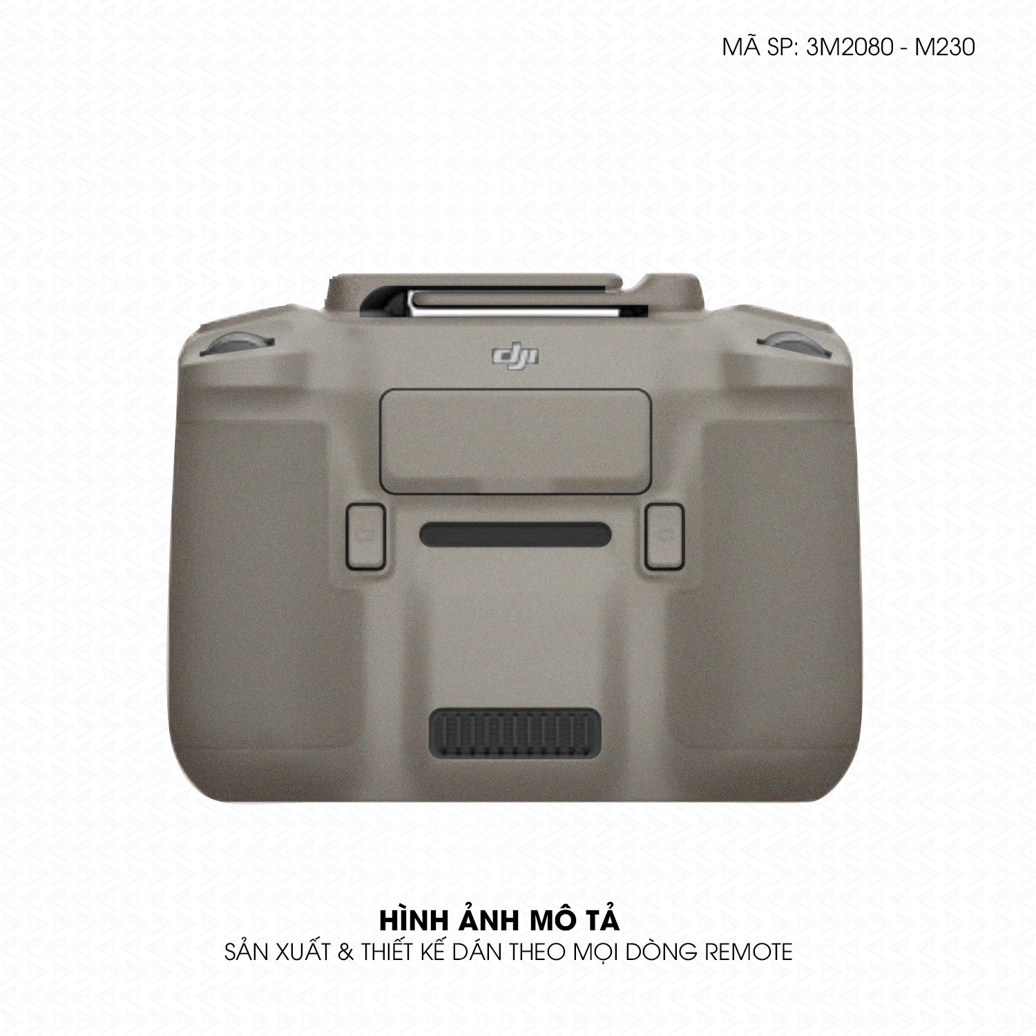 Dán Skin 3M Đổi Màu Remote (Điều Khiển) Titan | 3M2080-M230