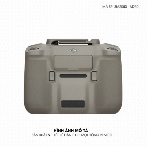 Dán Skin 3M Đổi Màu Remote (Điều Khiển) Titan | 3M2080-M230