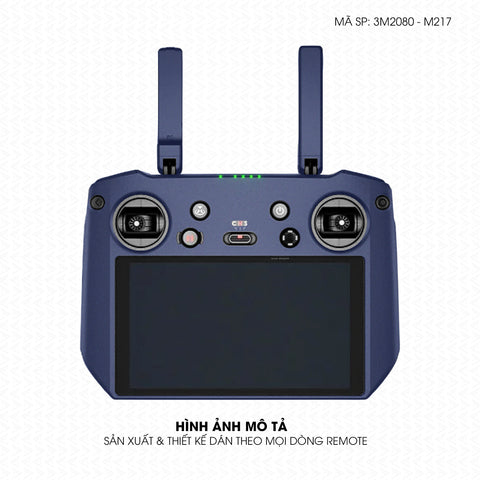 Dán Skin 3M Đổi Màu Remote (Điều Khiển) Xanh Navy | 3M2080-M217
