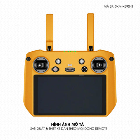 Dán Skin Remote (Điều Khiển) Đổi Màu Cam | SKM-k89041