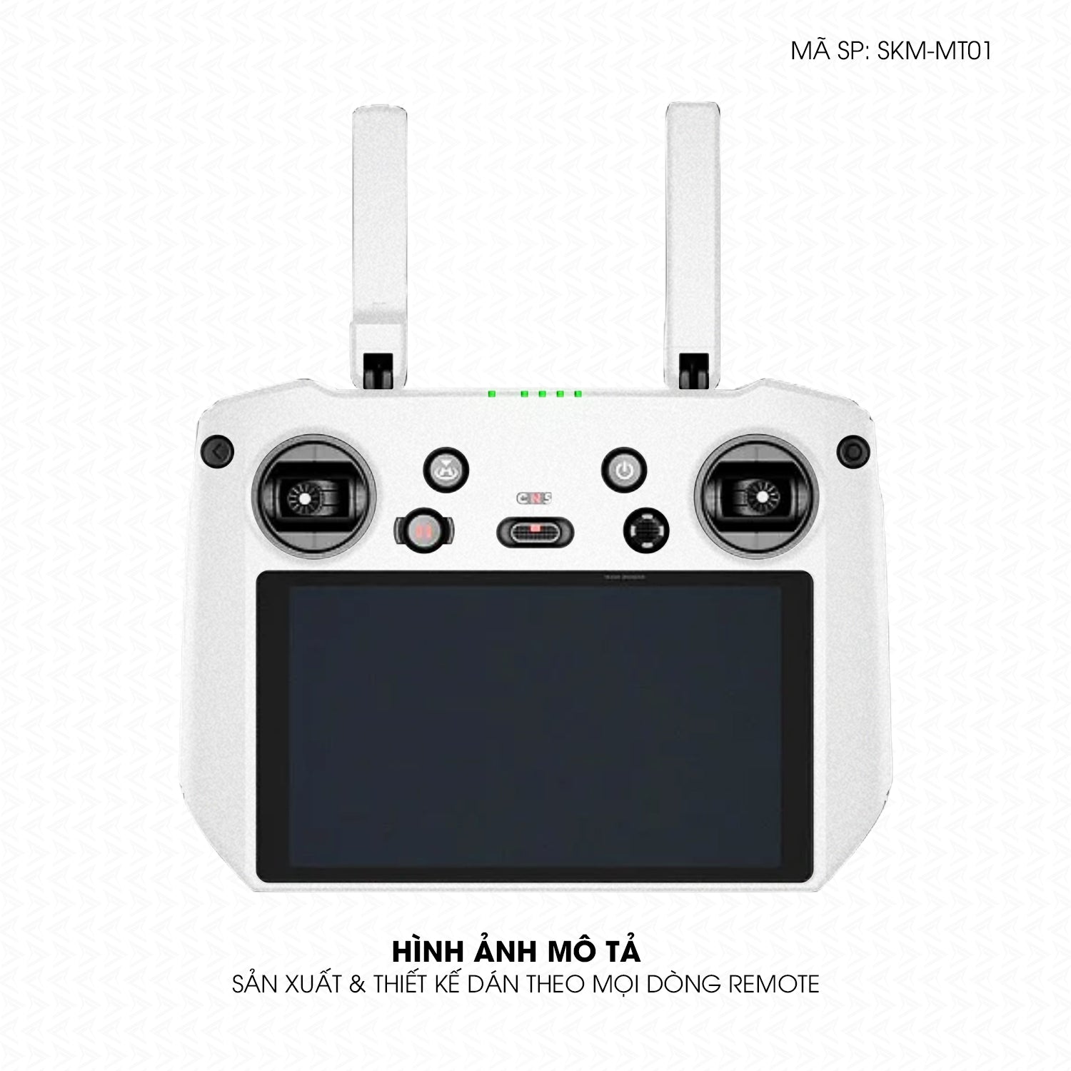 Dán Skin Remote (Điều Khiển) Đổi Màu Trắng | SKM-MT01