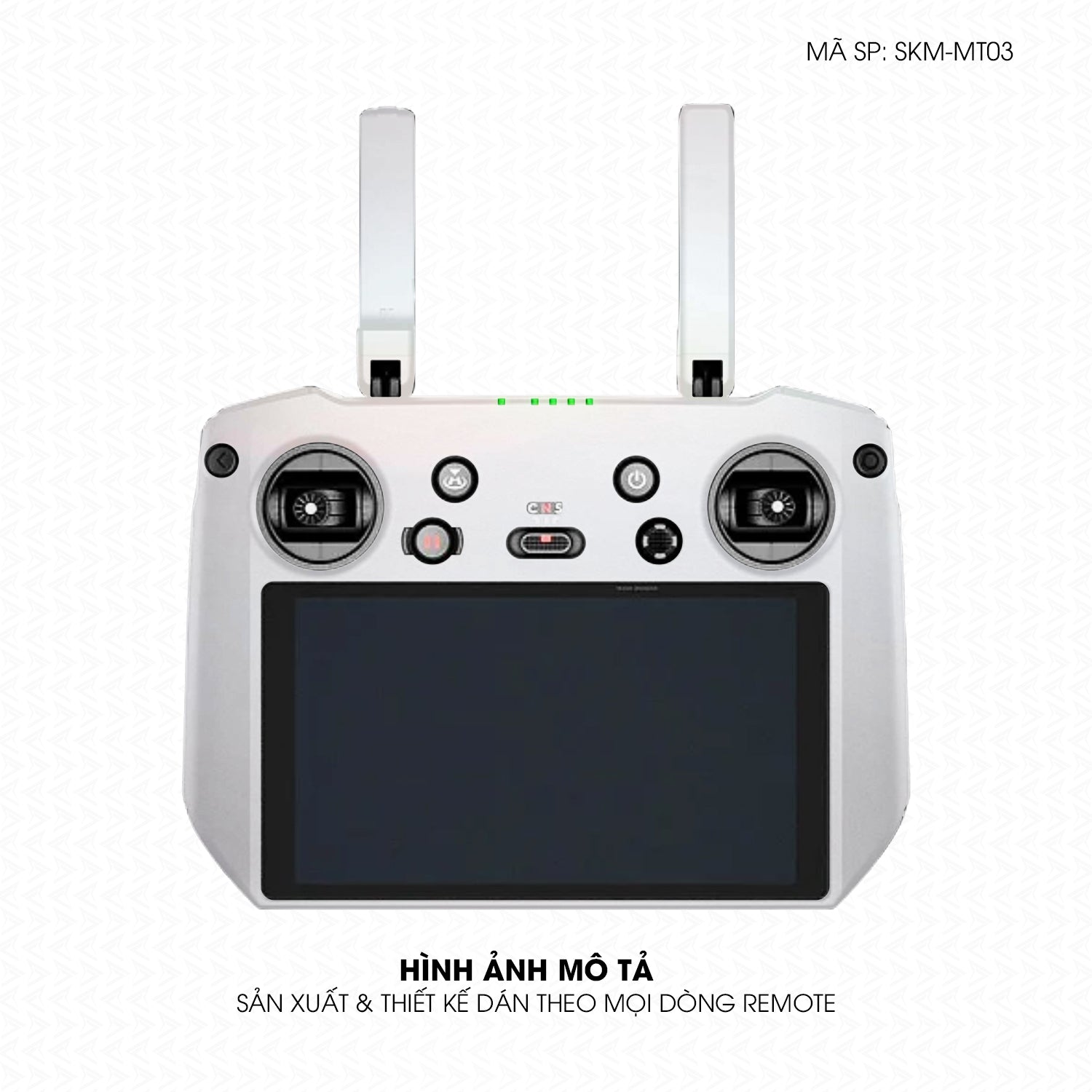 Dán Skin Remote (Điều Khiển) Đổi Màu Trắng Ngọc Trai | SKM-MT03
