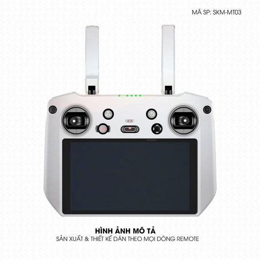 Dán Skin Remote (Điều Khiển) Đổi Màu Trắng Ngọc Trai | SKM-MT03