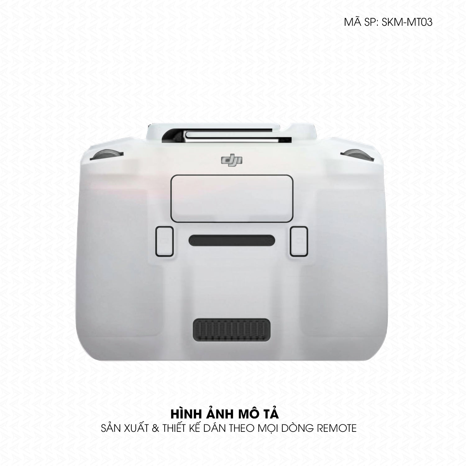 Dán Skin Remote (Điều Khiển) Đổi Màu Trắng Ngọc Trai | SKM-MT03