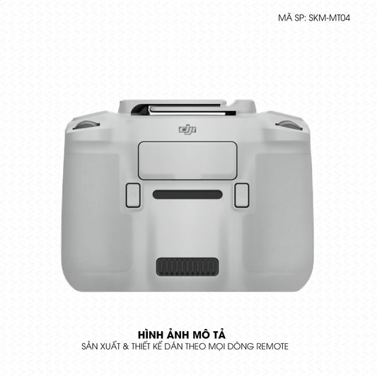 Dán Skin Remote (Điều Khiển) Đổi Màu Bạc | SKM-MT04