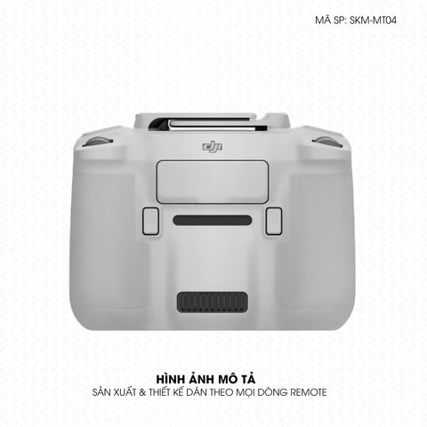 Dán Skin Remote (Điều Khiển) Đổi Màu Bạc | SKM-MT04